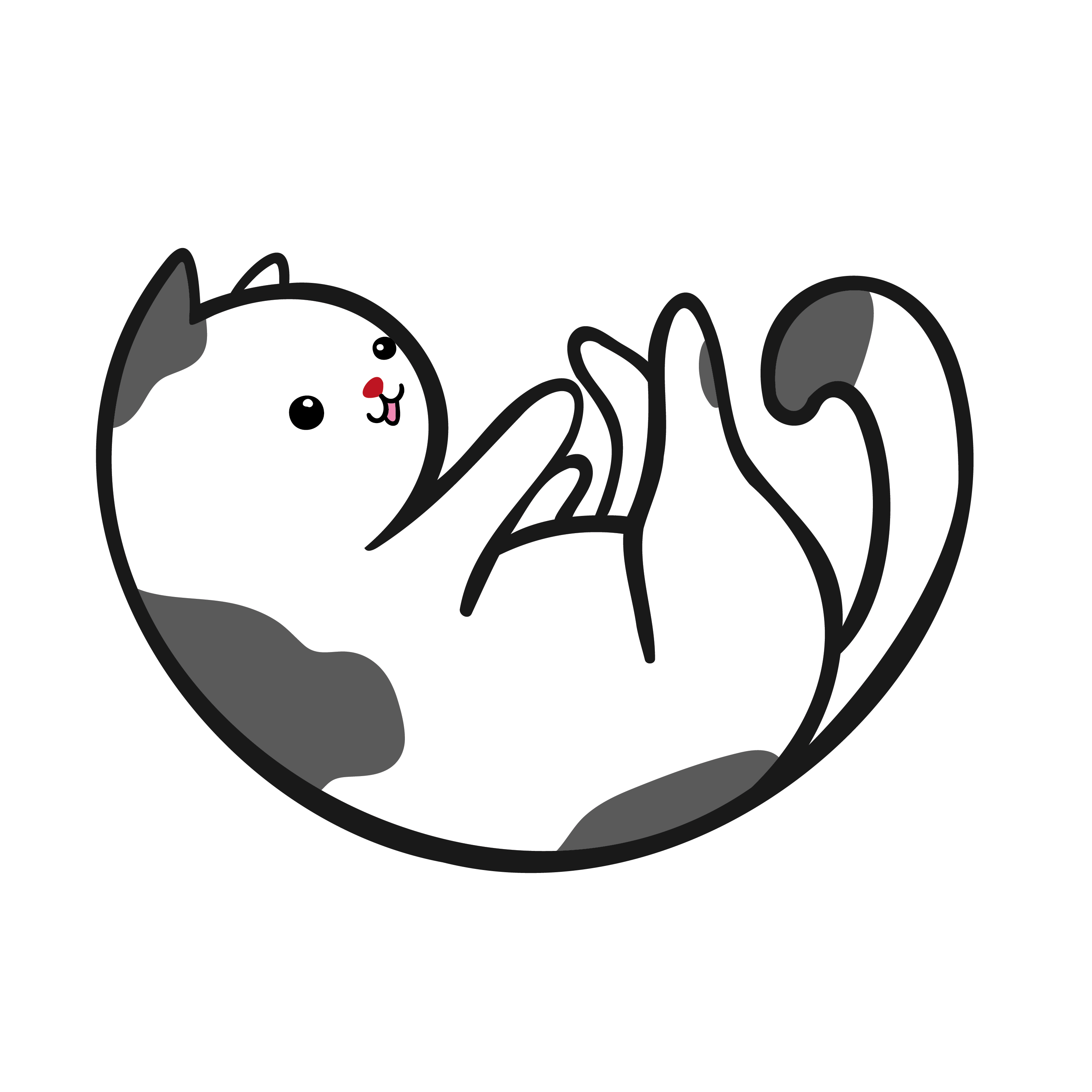 Inspirational Quote "Cute Playing Cat" Motivational Sticker Vinyl Decal Motivation Stickers- 5" Vinyl Sticker Waterproof