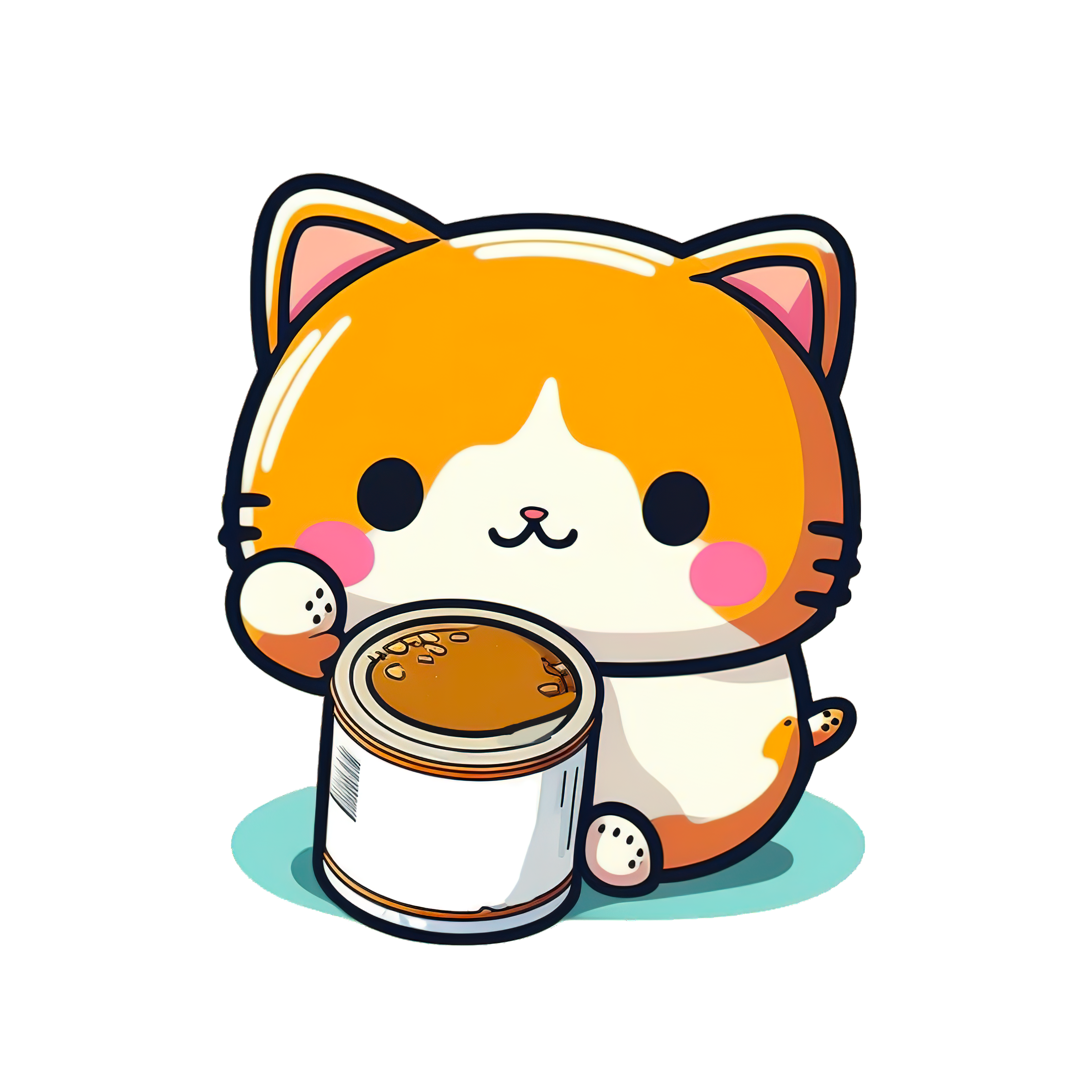 Inspirational Quote "Kitty Cat" Motivational Sticker Vinyl Decal Motivation Stickers- 5" Vinyl Sticker Waterproof