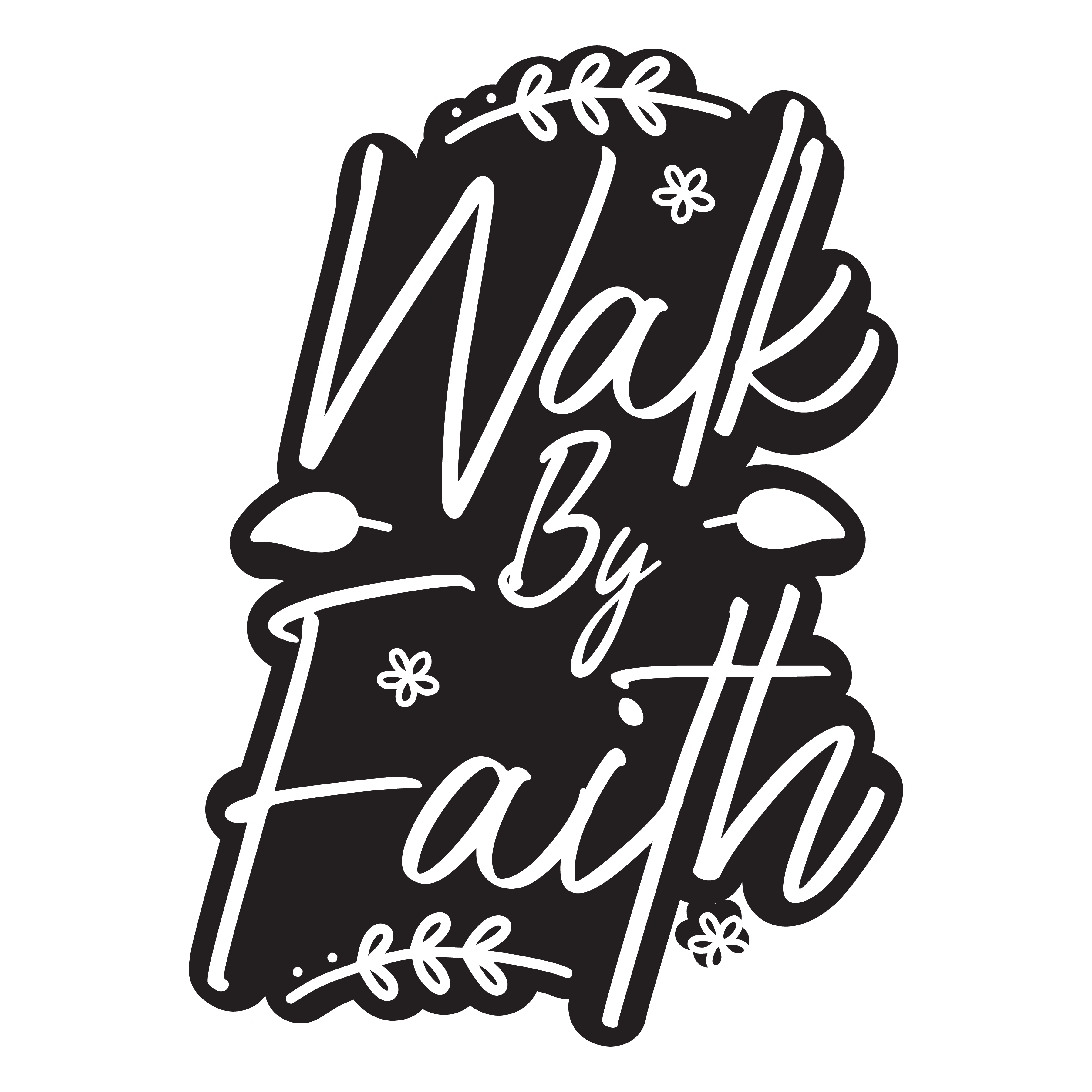 Inspirational Quote "Walk By Faith Great Gift Sticker" Motivational Sticker Vinyl Decal Motivation Stickers- 5" Vinyl Sticker Waterproof