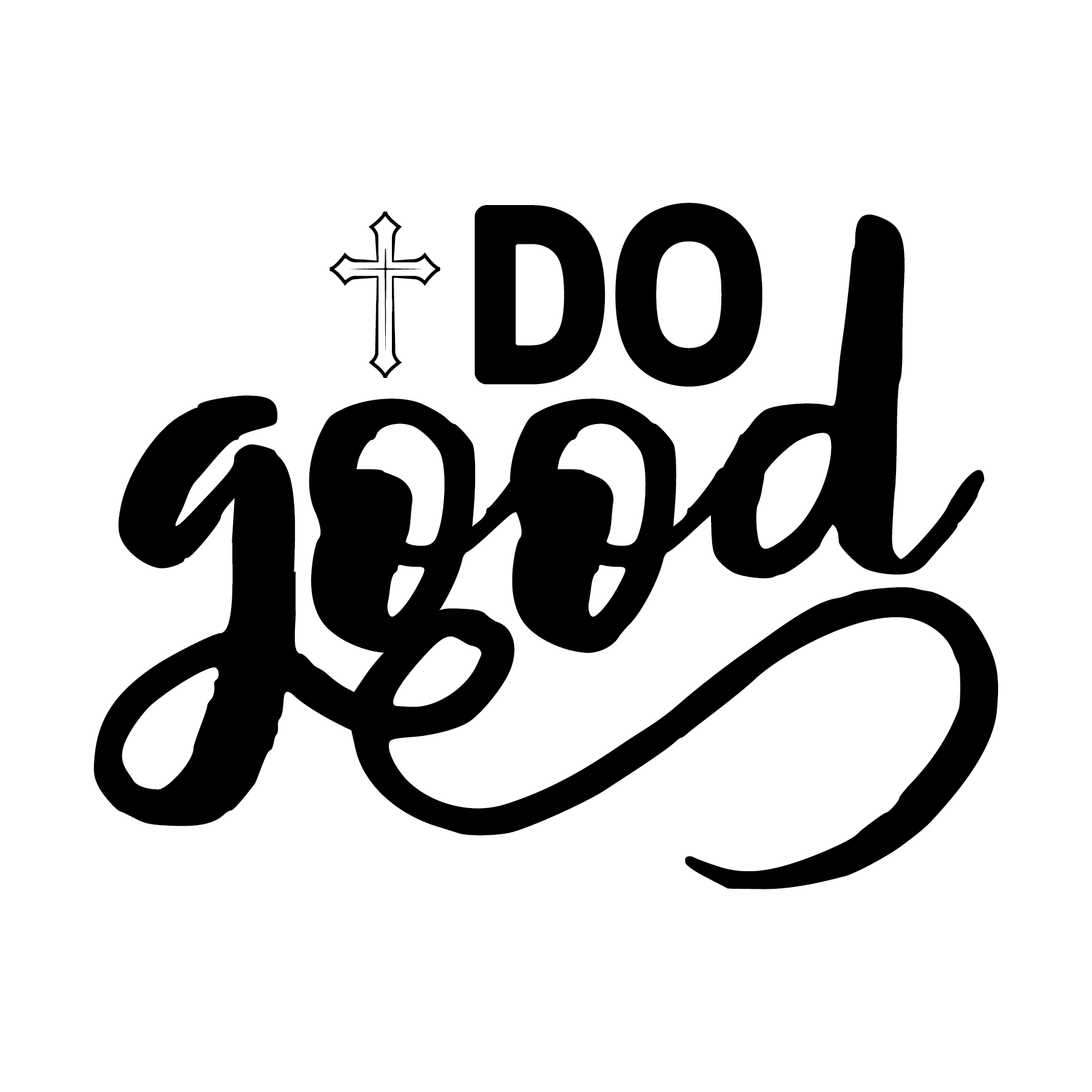 Inspirational Quote "Do Good" Motivational Sticker Vinyl Decal Motivation Stickers- 5" Vinyl Sticker Waterproof