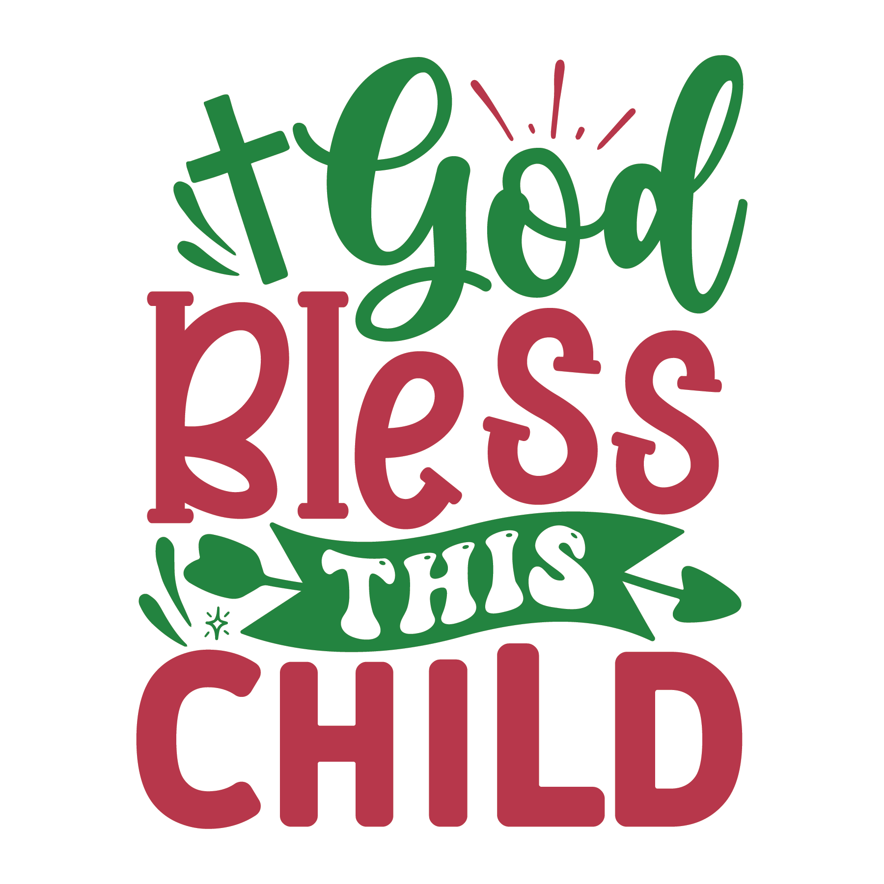 Inspirational Quote "God Bless This Child Pretty Sticker" Motivational Sticker Vinyl Decal Motivation Stickers- 5" Vinyl Sticker Waterproof