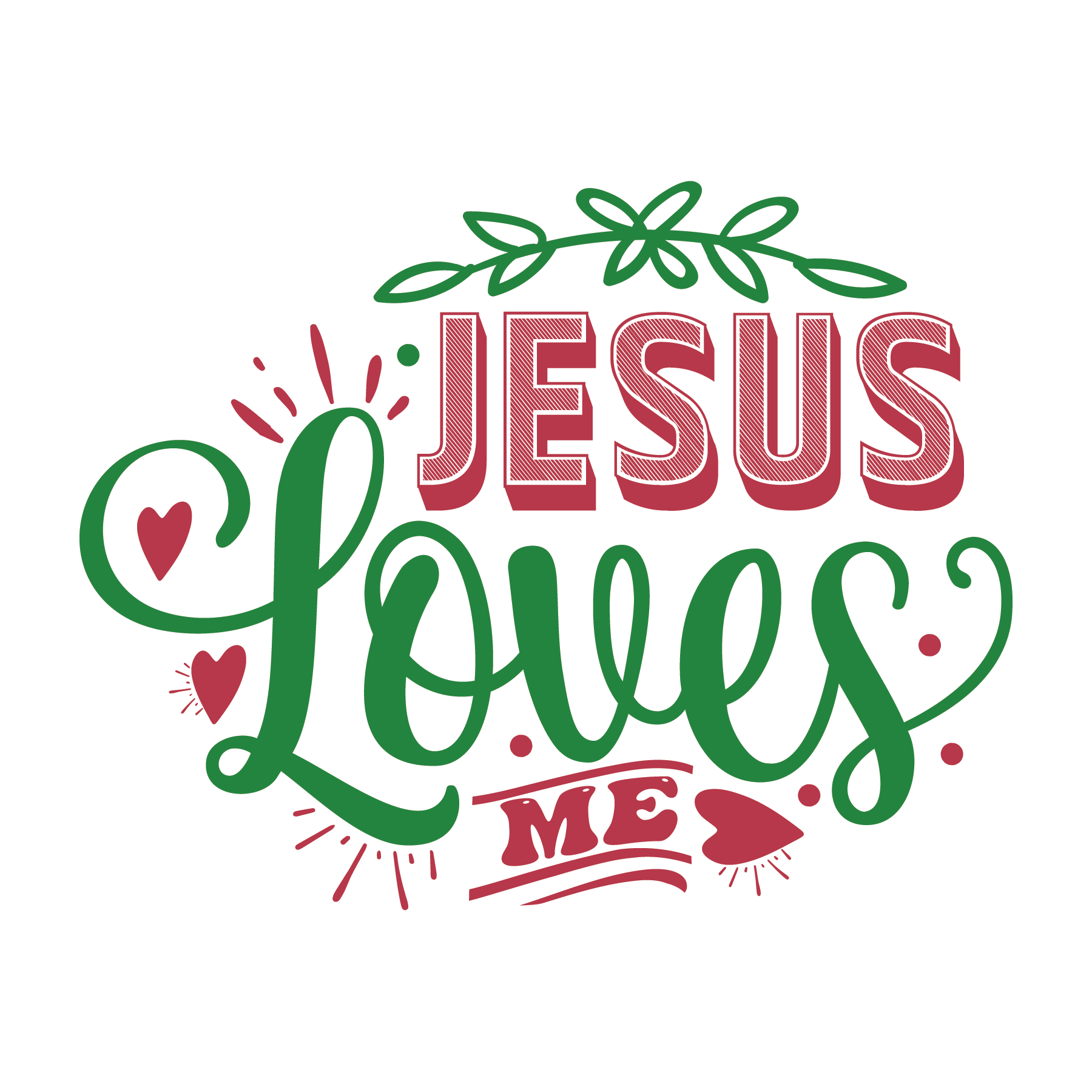Inspirational Quote "Jesus Loves Me Pretty Sticker" Motivational Sticker Vinyl Decal Motivation Stickers- 5" Vinyl Sticker Waterproof