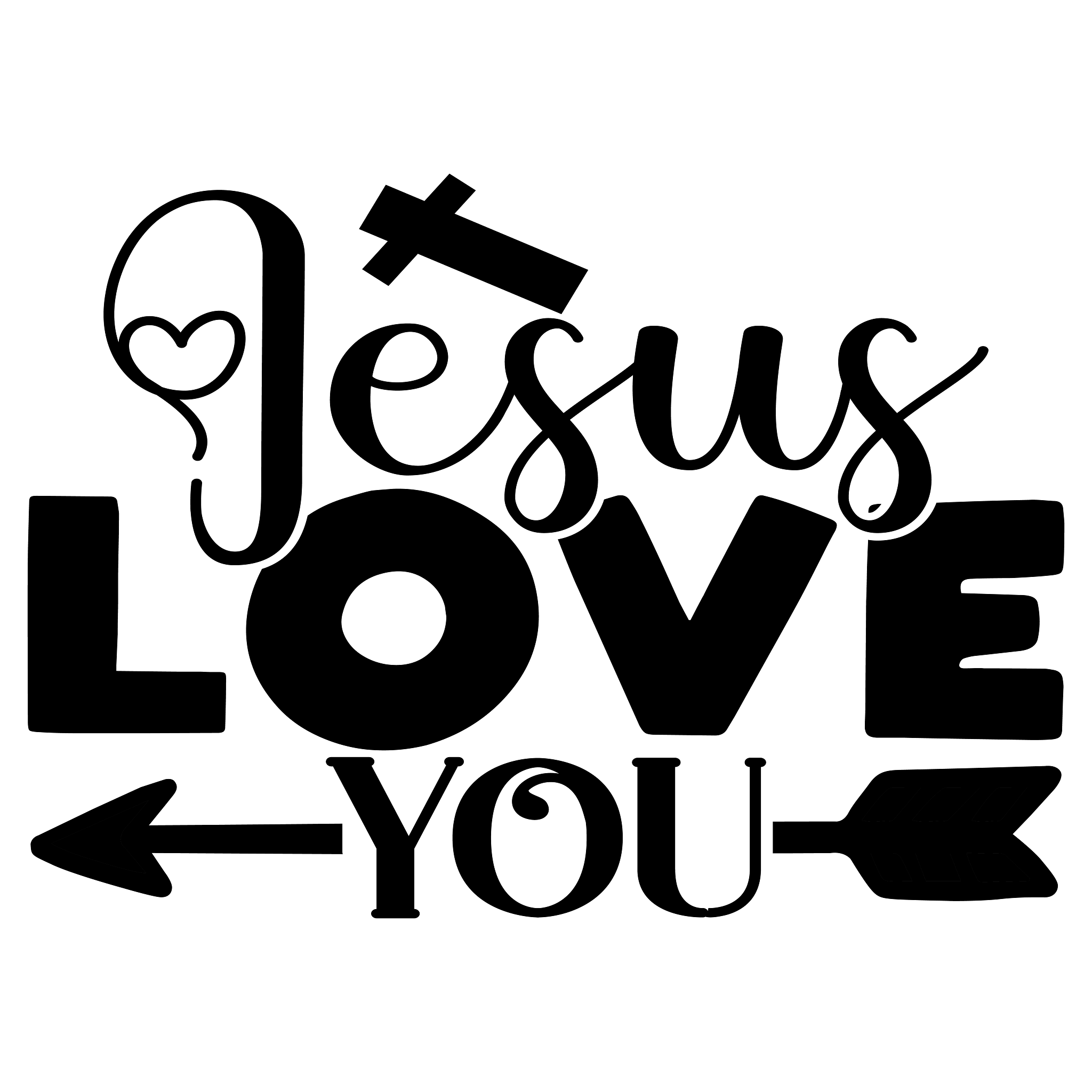 Inspirational Quote "Jesus Love You, Pretty Gift Sticker" Motivational Sticker Vinyl Decal Motivation Stickers- 5" Vinyl Sticker Waterproof