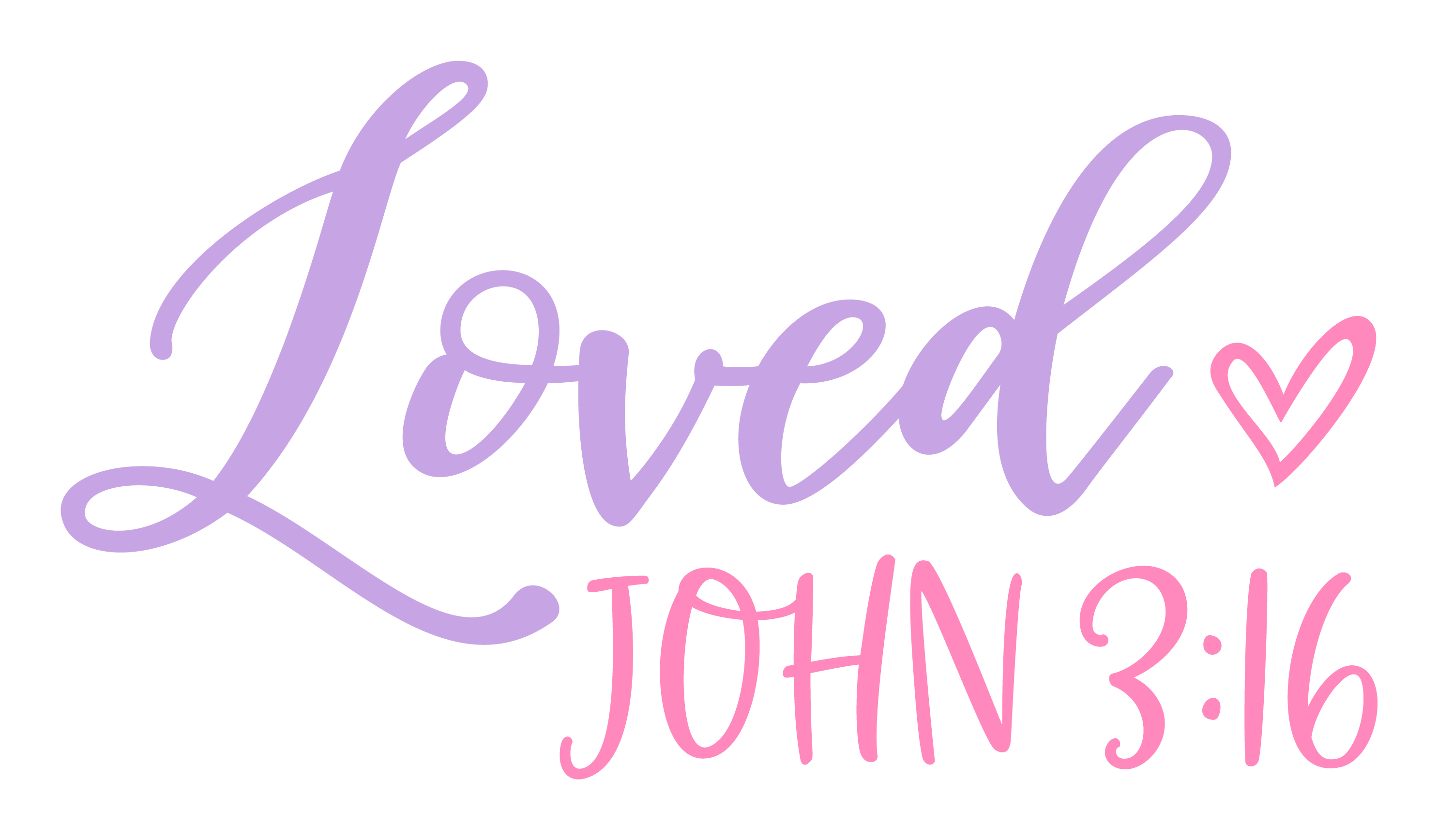 Inspirational Quote "Loved John 3:16" Motivational Sticker Vinyl Decal Motivation Stickers- 5" Vinyl Sticker Waterproof