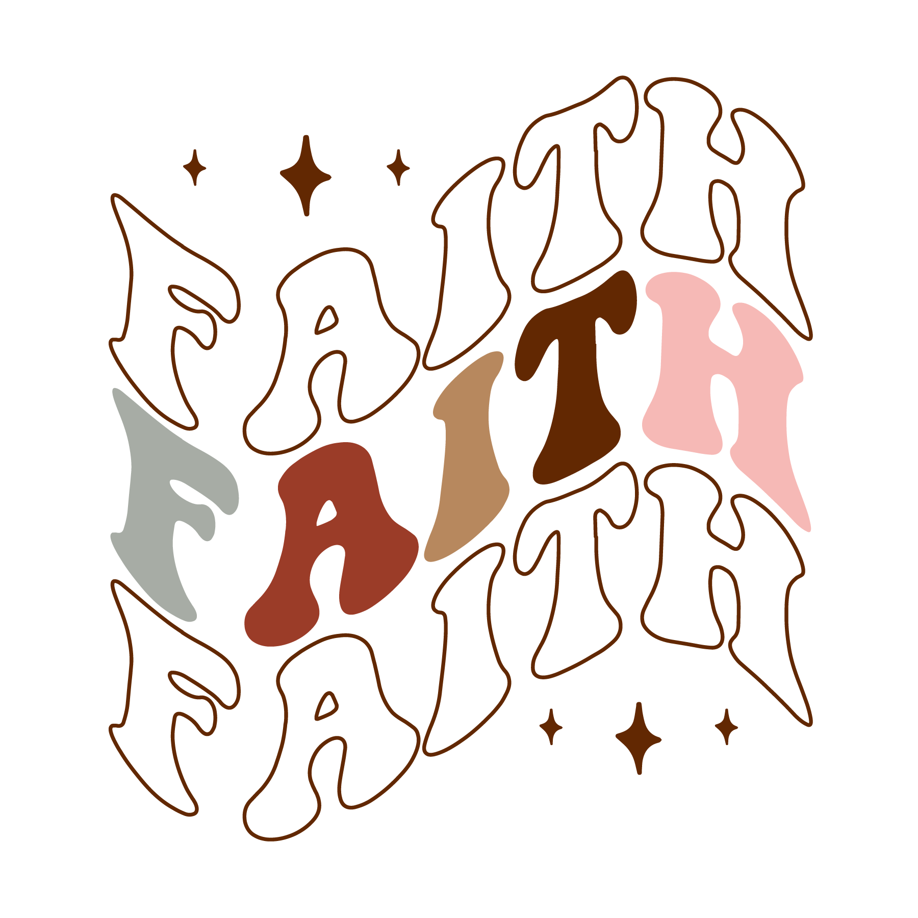 Inspirational Quote "Faith" Motivational Sticker Vinyl Decal Motivation Stickers- 5" Vinyl Sticker Waterproof