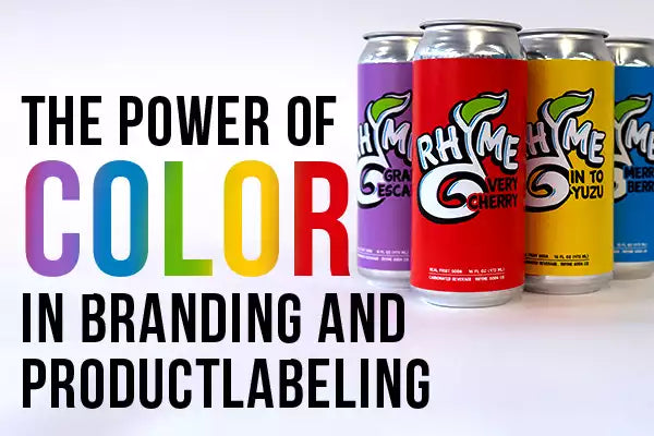 The Power of Color in Product Labels & Branding