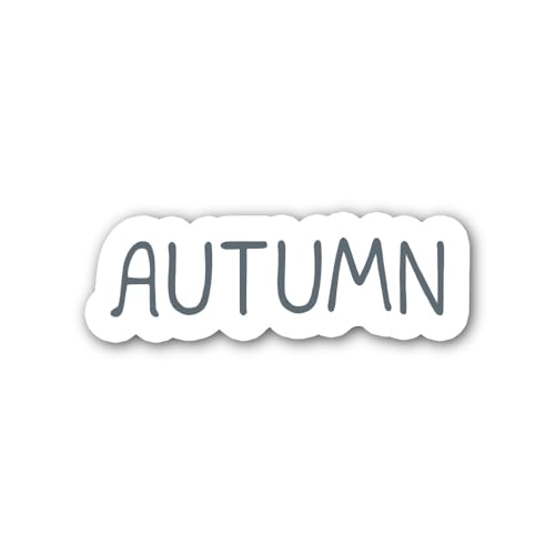 2 (Pieces) 3" and 5" Grace in Motion Calligraphy Sticker, Waterproof Vinyl Decals for Many Purpose L