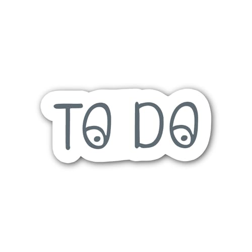 2 (Pieces) 3" and 5" Goal Hunter Soccer Motto Sticker, Waterproof Vinyl Decals for Many Purpose Like