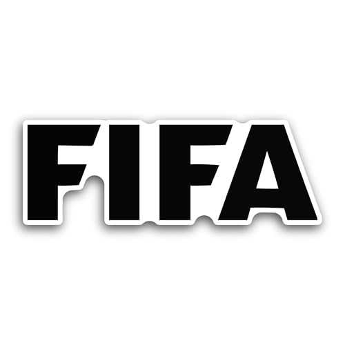 2 (Pieces) 3" and 5" F1FA Sticker, Waterproof Vinyl Decals for Many Purpose Like Cars, Trucks, Lapto