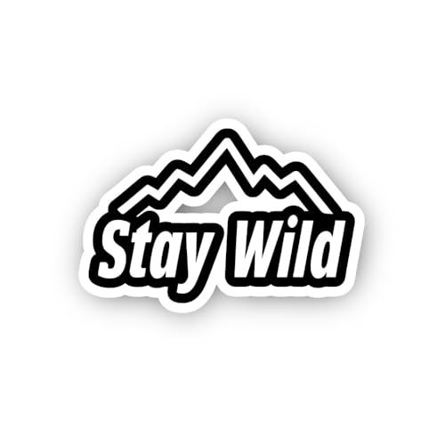 2 (Pieces) 3" and 5" Not All Those who Wander are Lost Sticker, Waterproof Vinyl Decals for Many Pur