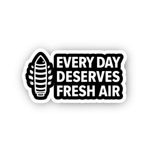 2 (Pieces) 3" and 5" Launch Creativity Sticker, Waterproof Vinyl Decals for Many Purpose Like Cars, 