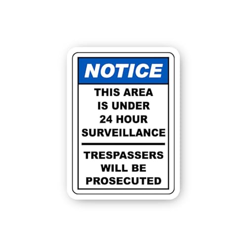 2 (Pieces) 3" and 5" SELF Service Sticker, Waterproof Vinyl Decals for Many Purpose Like Cars, Truck