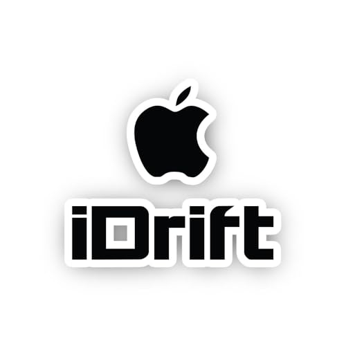 2 (Pieces) 3" and 5" The Mac Drifter Sticker, Waterproof Vinyl Decals for Many Purpose Like Cars, Tr