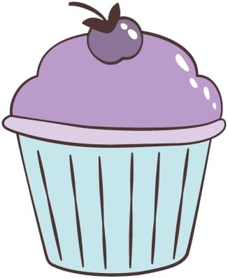Inspirational Quote Cup Cake with Apple Motivational Sticker Vinyl Decal Motivation Stickers- 5" Vinyl Sticker Waterproof