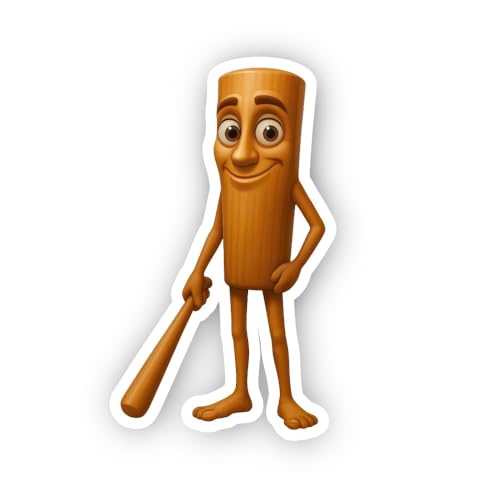 2 (Pieces) 3" and 5" Humanoid Drum Sticker, Waterproof Vinyl Decals for Many Purpose Like Cars, Truc
