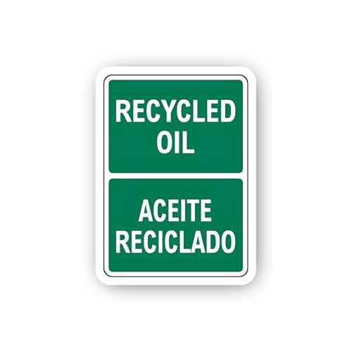 2 (Pieces) 3" and 5" Think Green Sticker, Waterproof Vinyl Decals for Many Purpose Like Cars, Trucks