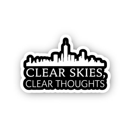 2 (Pieces) 3" and 5" Emotionally Packed for The Day Sticker, Waterproof Vinyl Decals for Many Purpos