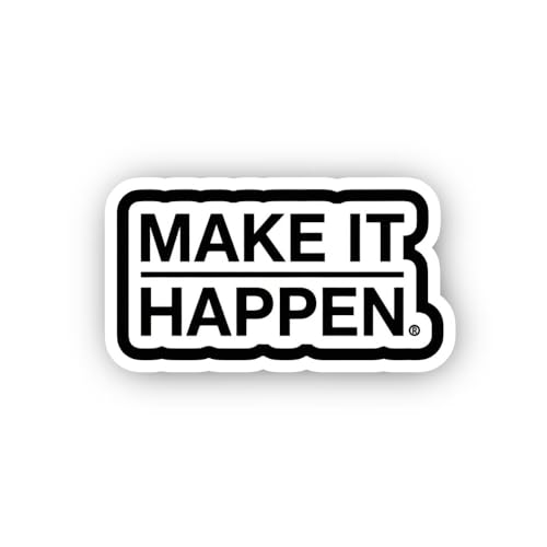 2 (Pieces) 3" and 5" Smile Face & Good Job Sticker, Waterproof Vinyl Decals for Many Purpose Like Ca