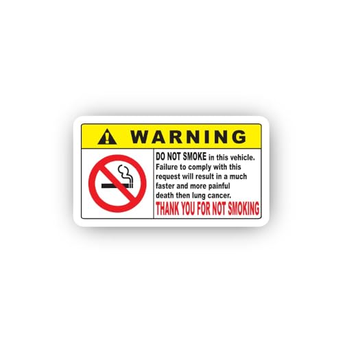 2 (Pieces) 3" and 5" Warning Toolbox Protected by Chopper Sticker, Waterproof Vinyl Decals for Many 