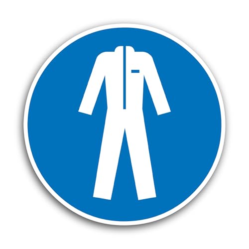 2 (Pieces) 3" and 5" Wear Protective Sign Sticker, Waterproof Vinyl Decals for Many Purpose Like Car
