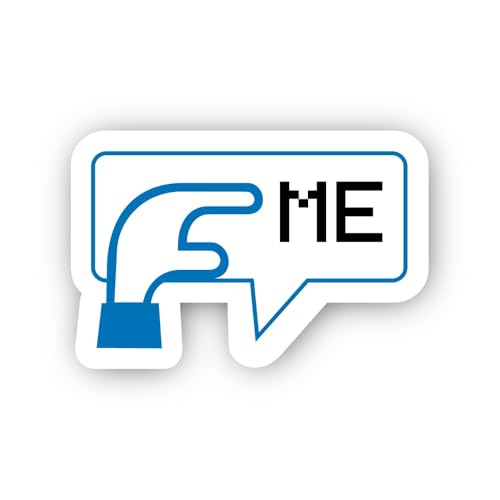 2 (Pieces) 3" and 5" Me Hand Sign Bubble Sticker, Waterproof Vinyl Decals for Many Purpose Like Cars