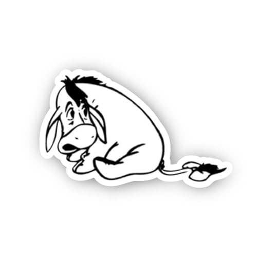 2 (Pieces) 3" and 5" Drift Maniac Speech Bubble Sticker, Waterproof Vinyl Decals for Many Purpose Li