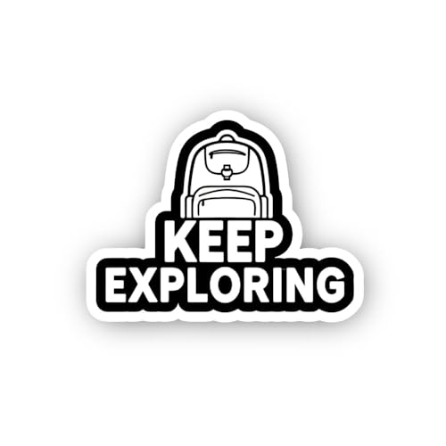 2 (Pieces) 3" and 5" W@lley W0rld Sticker, Waterproof Vinyl Decals for Many Purpose Like Cars, Truck