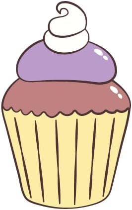 Inspirational Quote Muffin with Swirl Cream Motivational Sticker Vinyl Decal Motivation Stickers- 5" Vinyl Sticker Waterproof