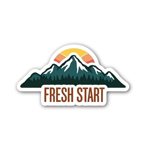 Motivated Worker Walking Along an Upward Arrow Sticker - 5" Vinyl Sticker Waterproof