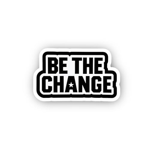 2 (Pieces) 3" and 5" Be Gentle with your'self Sticker, Waterproof Vinyl Decals for Many Purpose Like