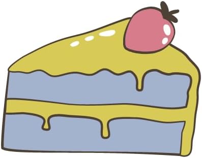 Inspirational Quote Cake of Birthday with Strawberry Motivational Sticker Vinyl Decal Motivation Stickers- 5" Vinyl Sticker Waterproof