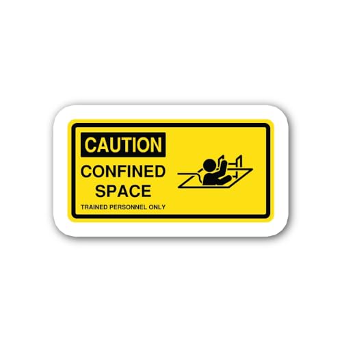2 (Pieces) 3" and 5" Tiny Astronauts on Colorful Terrain Sticker, Waterproof Vinyl Decals for Many P