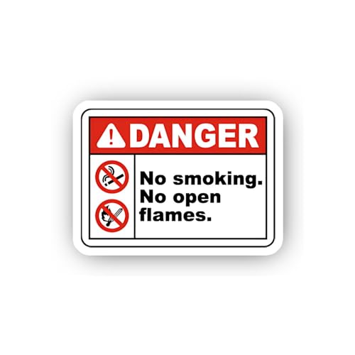 2 (Pieces) 3" and 5" Aware Sticker, Waterproof Vinyl Decals for Many Purpose Like Cars, Trucks, Lapt