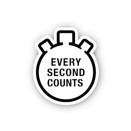 2 (Pieces) 3" and 5" Brew-Tally Honest Sticker, Waterproof Vinyl Decals for Many Purpose Like Cars, 