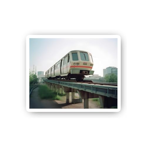 2 (Pieces) 3" and 5" Colorful Telescope Sticker, Waterproof Vinyl Decals for Many Purpose Like Cars,
