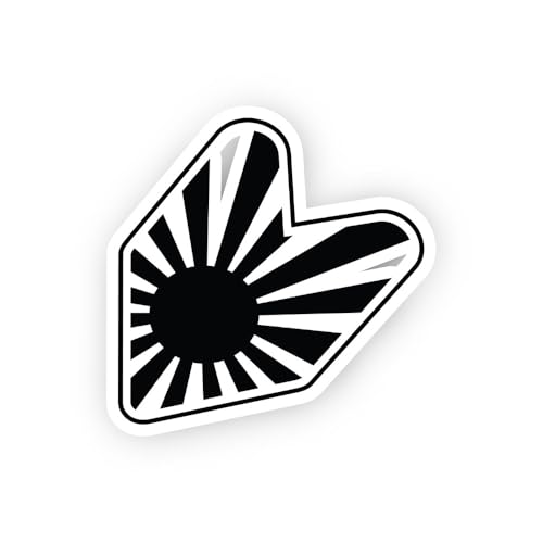 2 (Pieces) 3" and 5" Wasabi Leaf Sticker, Waterproof Vinyl Decals for Many Purpose Like Cars, Trucks