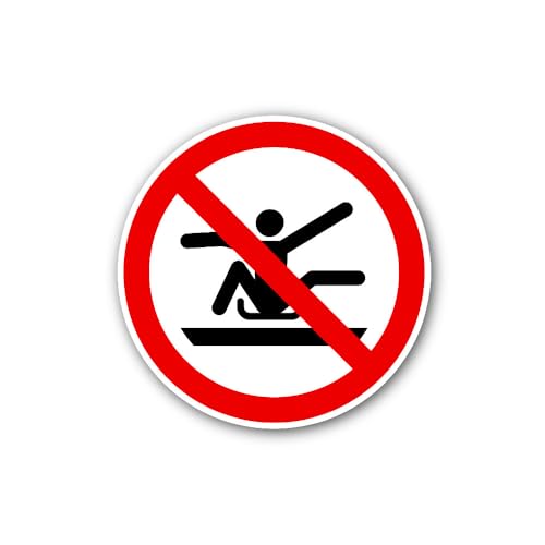 2 (Pieces) 3" and 5" Golf Keep It Straight Sticker, Waterproof Vinyl Decals for Many Purpose Like Ca