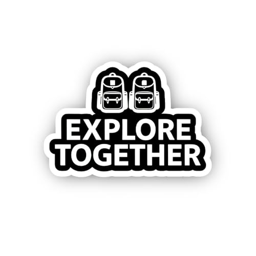 2 (Pieces) 3" and 5" Normal People Scare ME Sticker, Waterproof Vinyl Decals for Many Purpose Like C