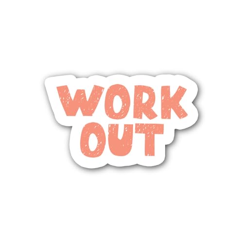 2 (Pieces) 3" and 5" Think Long Term Sticker, Waterproof Vinyl Decals for Many Purpose Like Cars, Tr