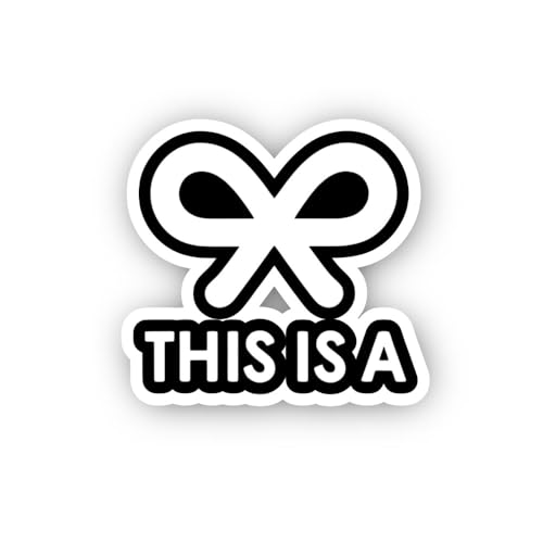 2 (Pieces) 3" and 5" SHE Means Business Sticker, Waterproof Vinyl Decals for Many Purpose Like Cars,