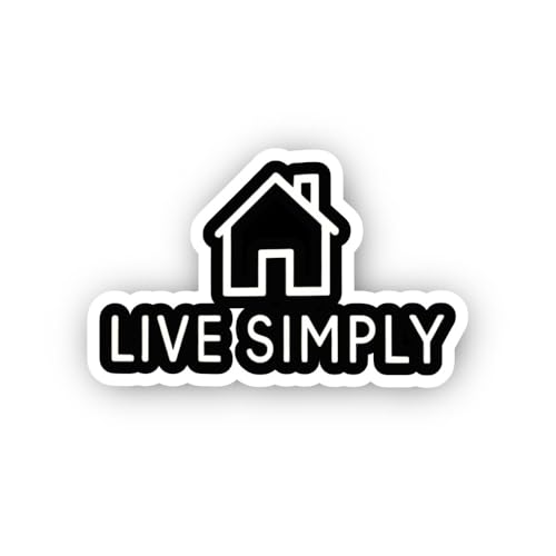 2 (Pieces) 3" and 5" Stay Focused & Light Bulb Sticker, Waterproof Vinyl Decals for Many Purpose Lik