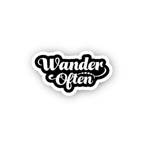 2 (Pieces) 3" and 5" Unch@ained Sticker, Waterproof Vinyl Decals for Many Purpose Like Cars, Trucks,
