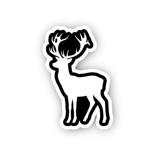 2 (Pieces) 3" and 5" I GET MAD Sticker, Waterproof Vinyl Decals for Many Purpose Like Cars, Trucks, 