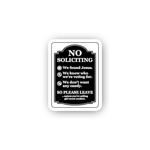 2 (Pieces) 3" and 5" Still Mind Sticker, Waterproof Vinyl Decals for Many Purpose Like Cars, Trucks,