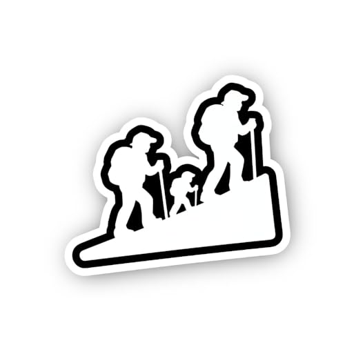 2 (Pieces) 3" and 5" Electric Trio Live Wired Sticker, Waterproof Vinyl Decals for Many Purpose Like