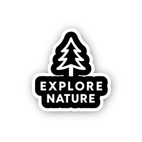 2 (Pieces) 3" and 5" DO Your Best Earth Sticker, Waterproof Vinyl Decals for Many Purpose Like Cars,