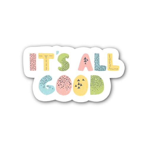 2 (Pieces) 3" and 5" Never Settle Motto Sticker, Waterproof Vinyl Decals for Many Purpose Like Cars,