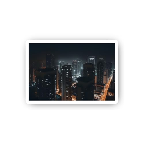 2 (Pieces) 3" and 5" USS Ronald Reagan CVN-76 Veteran Sticker, Waterproof Vinyl Decals for Many Purp