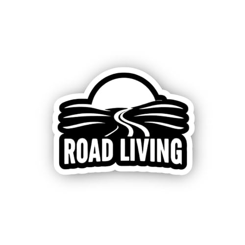 2 (Pieces) 3" and 5" G00D Vibes Sticker, Waterproof Vinyl Decals for Many Purpose Like Cars, Trucks,