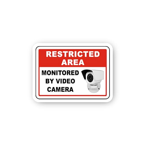 2 (Pieces) 3" and 5" Paranoid Paranoid Sticker, Waterproof Vinyl Decals for Many Purpose Like Cars, 